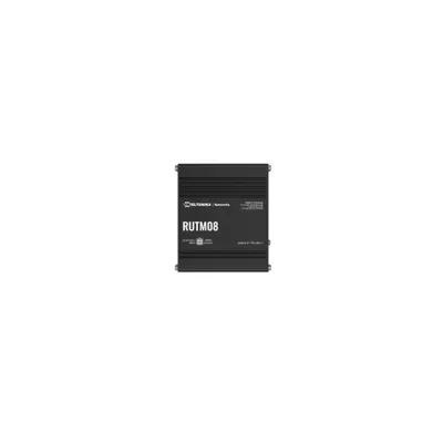 Zdjęcie produktu dla Teltonika RUTM08, Ethernet WAN, Gigabit Ethernet, Gniazdo karty SIM, Czarny