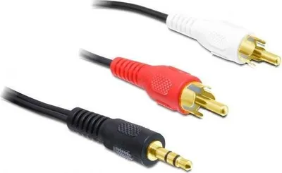 Image de DELOCK Câble jack Delock 3,5mm -> 2x RCA St/St 3.00m