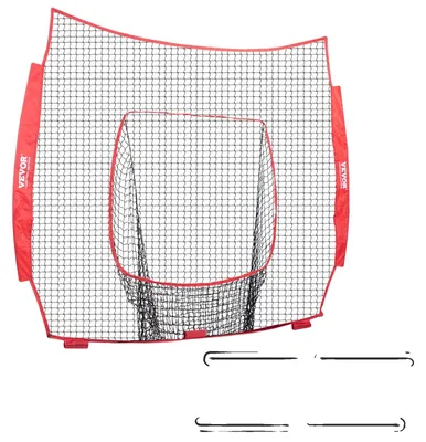 Zdjęcie produktu dla Profesjonalna Siatka Do Rzucania Vevor 2134X2134Mm Z Dwoma Ramkami Celu