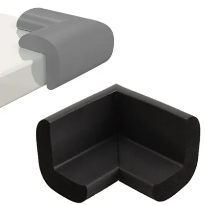Produktbild von Schwarzer Schaumstoff Eckenschoner Ecken Tisch 1 Stk.