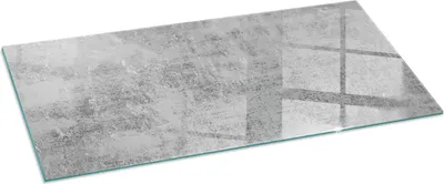 Zdjęcie produktu dla Płyta chroniąca przed iskrami - Szklana płyta podstawy do pieca opalanego drewnem - Podkład kominkowy wykonany ze szkła - 125x50 cm - Ognioodporna płyta podstawy pieca - Żaroodporna płyta ochronna do kominka - Przezroczysta szklana płyta ochronna podstawy - Kolor biały