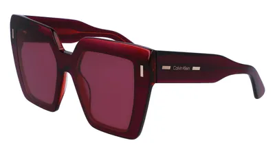 Image de CALVIN KLEIN CK23502S 616 VIN/ROSE 52/19/140 FEMME Sonnenbrillen