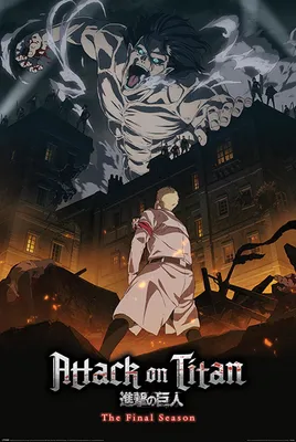 Produktbild von Attack on Titan - Eren Onslaught - Poster Druck Plakat - 61x91,5 cm