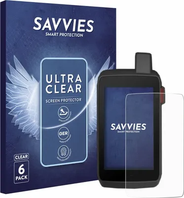 Produktbild von 6x Für Garmin Montana 700 / 700i / 750i Schutzfolie Savvies Displayschutz Display Schutz Folie Klar Transparent
