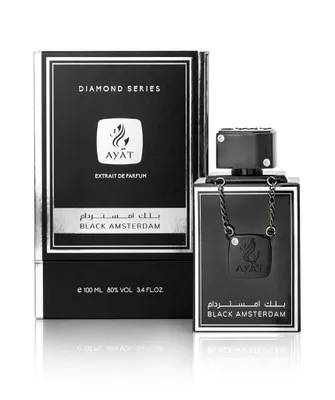 Obrázek produktu pro Parfémová voda Black Amsterdam – Ayat Perfumes – 100 ml
