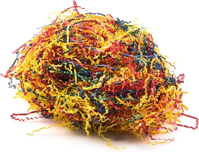 Produktbild von Zig Zag Papierfüllung für DIY Spielzeug für Papageien - Bunten Bastelset