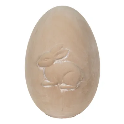 Obrázek produktu pro Clayre & Eef Figurka králíka 18x17x25 cm Béžový hnědý keramický králík
