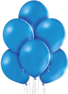 Produktbild von 25 Stk. Luftballon Unifarben Ø 30cm | Mittelblau #012