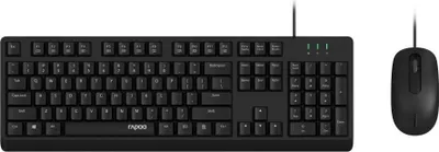 Produktbild von Rapoo NX1500 Wired Combo Set Schwarz