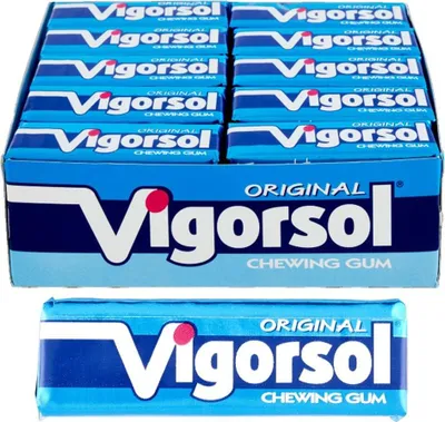 Produktbild von RUBBER 40PZ. vigorsol-Kautschuke originalkaugummi40 Stück