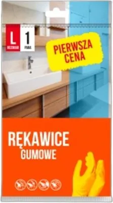 Obrázek produktu pro Ochranné gumové rukavice velikost L