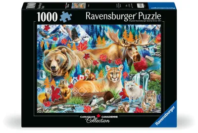 Produktbild von Ravensburger Puzzle 1000 Teile Wild Canada kanadische Landschaften Sheena Pike