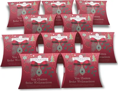Produktbild von Glückslicht / Herzlich / Von Herzen frohe Weihnachten - Varianten: 10er-Set