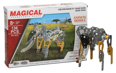Obrázek produktu pro Stavebnice Kovový slon, 136dlg.