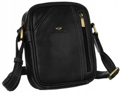 Obrázok produktu pre Peterson Pánska crossbody taška Scarsmeda čierna One size