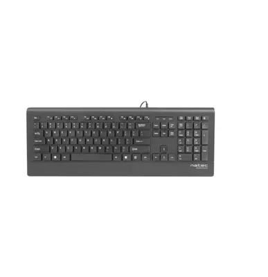 Produktbild von Tastatur Natec BARRACUDA SLIM Schwarz