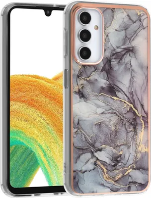 Produktbild von UNIQ Accessory Samsung Galaxy A24 TPU Backcover - Marble Grey