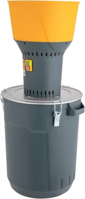 Productafbeelding van Elektrische graanmolen, 1300W, vermaalmachine, molen, machine, capaciteit 400 kg/uur, met 5 maalsets voor granen, mais, tarwe, en diervoederproductie (50 liter)