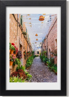 Produktbild von Bild 20x30 MDF-Rahmen, Wandkunst Mallorca Spanien