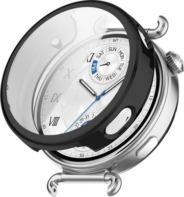 Obrázok produktu pre Pre Huawei Watch GT 6 41 mm Galvanizovaný kryt hodiniek z TPU Black