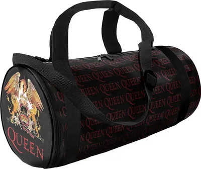 Produktbild von Queen - Reisetasche, Wappen RO15231 (Einheitsgröße) (Schwarz)