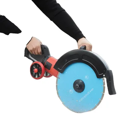 Produktbild von Elektrische Betonsäge, 350mm Blatt, 3500W Leistung, 3800U/min Geschwindigkeit, maximale Schnitttiefe 135mm, staubdichtes Design