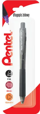 Immagine prodotto di Penna gel Pentel K437 0,7 mm nera, 1 pezzo