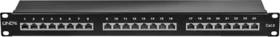 Immagine prodotto di LINDY Cat6  Patchpanel 24p STP 1HE Schwarz