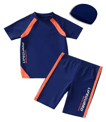 Image de Maillots de bain à manches courtes pour garçons