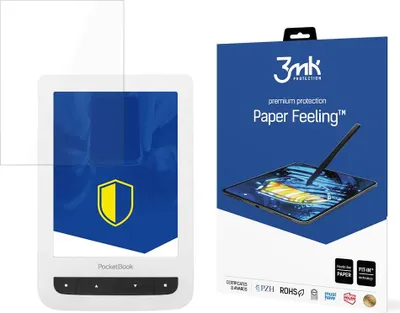 Produktbild von 3mk Display Schutzfolie Paper Feeling für PocketBook Touch Lux 3 transparent
