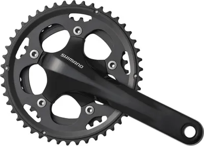 Produktbild von SHIMANO Kurbelgarnitur FC-CX50 - 10-fach, 175 mm, 46-36 Zähne, 36 Zähne, Schw...