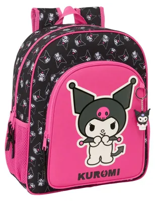 Produktbild von Safta Kuromi 15l 32x43x14 Cm Rucksack Schwarz,Rosa  Kinder Schwarz,Rosa One Size
