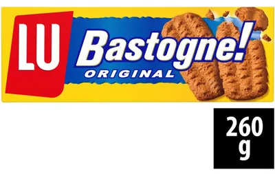 Produktbild von Bastogne Original Spekulatius Kekse 260g – Knusprige, würzige Butterkekse