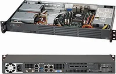 Produktbild von Supermicro Gehäuse SuperChassis CSE-504-203B Black