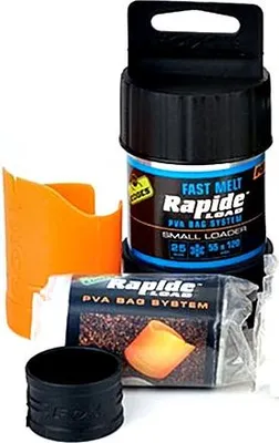 Produktbild von Fox Edges Rapide System Fast melt - Befüller + PVA Beutel, Größe/Packungsinhalt:55x120mm - 25 Stück