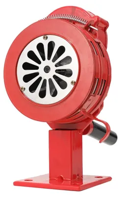 Immagine prodotto di Sirena a manovella, dispositivo di allarme portatile, funzionamento manuale, colore rosso