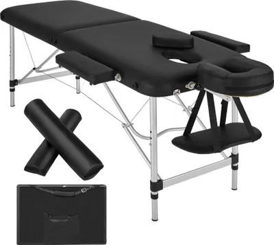 Produktbild von tectake® 2 Zonen Massageliege-Set Breite 61 cm, Polsterung 4 cm 210 x 95 x 89 cm