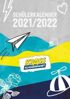 Immagine prodotto di Calendario scolastico "Krass Klassenfahrt" per l'anno 2021/2022