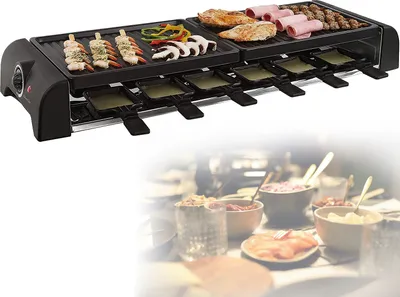 Immagine prodotto di LIVOO grill per raclette set per 12 persone DOC185