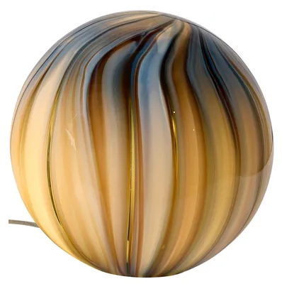 Produktbild von Kugellampe, Tischlampe Multifarben D. 29cm aus Farbglas Formano, KI-generiertes Bild