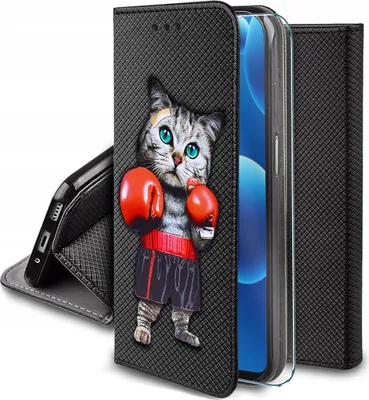 Obrázok produktu pre Etui do Samsung A26 5G MAGNET WZORY CASE PORTFEL + SZKŁO OCHRONNE 9H