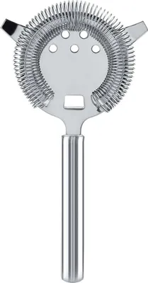 Obrázek produktu pro Koktejlové sítko z nerezové oceli, filtr na nápoje pro bary a restaurace, 19,7 x 10,4 cm