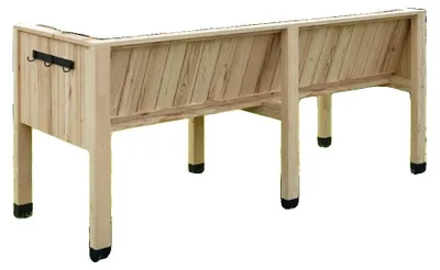 Obrázok produktu pre Vysoký záhon, cédrové drevo, dĺžka 72", šírka 26", výška 30", hĺbka na sadenie 13,7"