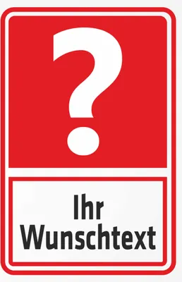 Produktbild von INDIGOS UG - Aufkleber - Sicherheit - individuell - Kombi - 800x600 mm