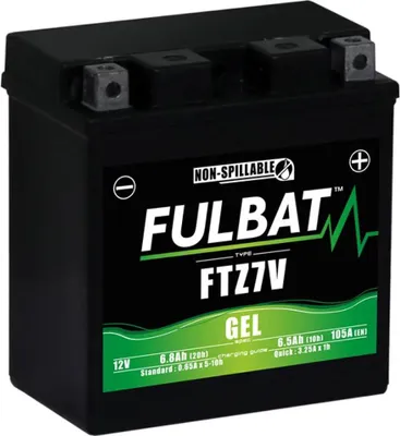 Produktbild von Fulbat Ftz7v Gelbatterie Durchsichtig  Durchsichtig One Size
