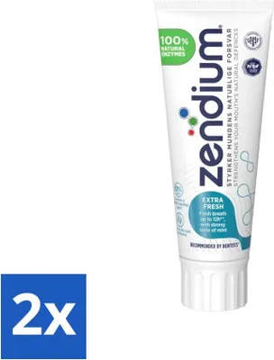 Produktbild von Zendium Zahnpasta Extra Frisch 75 ml - Vorteilspack - 2 Stücke