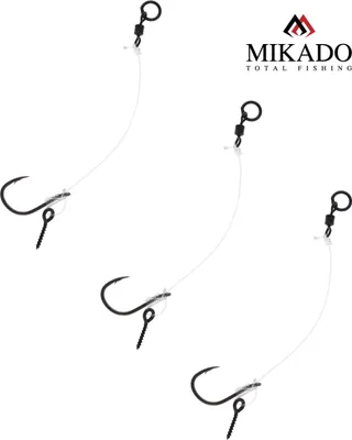 Produktbild von 3 x MIKADO CHOD RIG ca. 8cm /20lbs fertige Pop Up Carp Montage #4