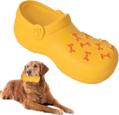 Produktbild von Latex-Kauzspielzeug für alle Hunde | Piepend und unzerstörbar | Reinigt Zähne | Geeignet für kleine, mittelgroße und große Kauwaffen