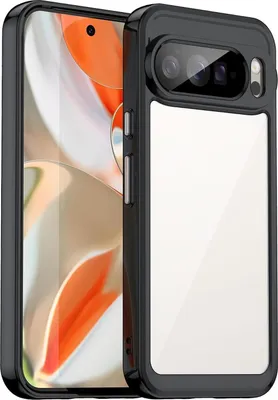 Obrázek produktu pro Pro Google Pixel 10 Pro XL Colourful Series TPU Akrylové hybridní ochranné pouzdro Black