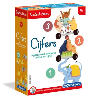 Zdjęcie produktu dla Clementoni Getallenspel, Gra planszowa, Nauka, 3 min